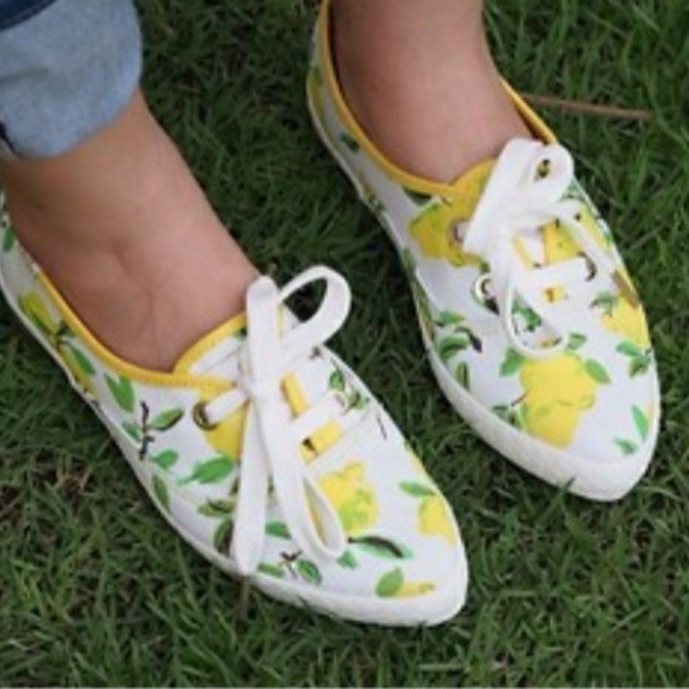 Keds for Kate Spade Limited Edition Lemon Sneaker